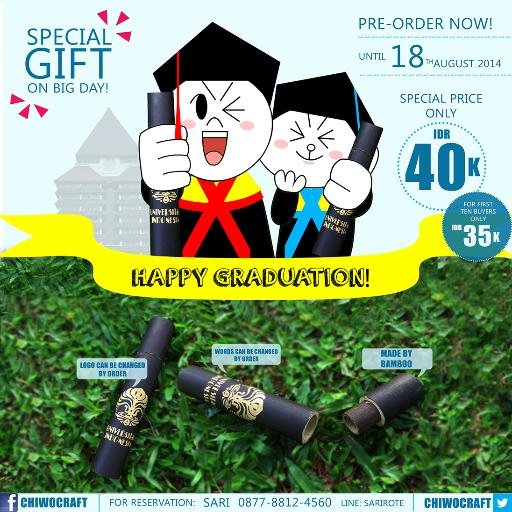 Chiwocraft merupakan produk kerajinan karya warga Gunung Mas di Desa Tugu Selatan, Bogor, Jawa Barat yg juga hasil program ekonomi kreatif K2N UI 2014.
