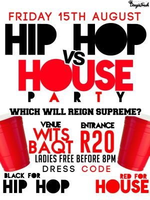 Wits Pub. Location:
East Campus, next to the Bus Stop. For bookings email Baqt.wits@gmail.com