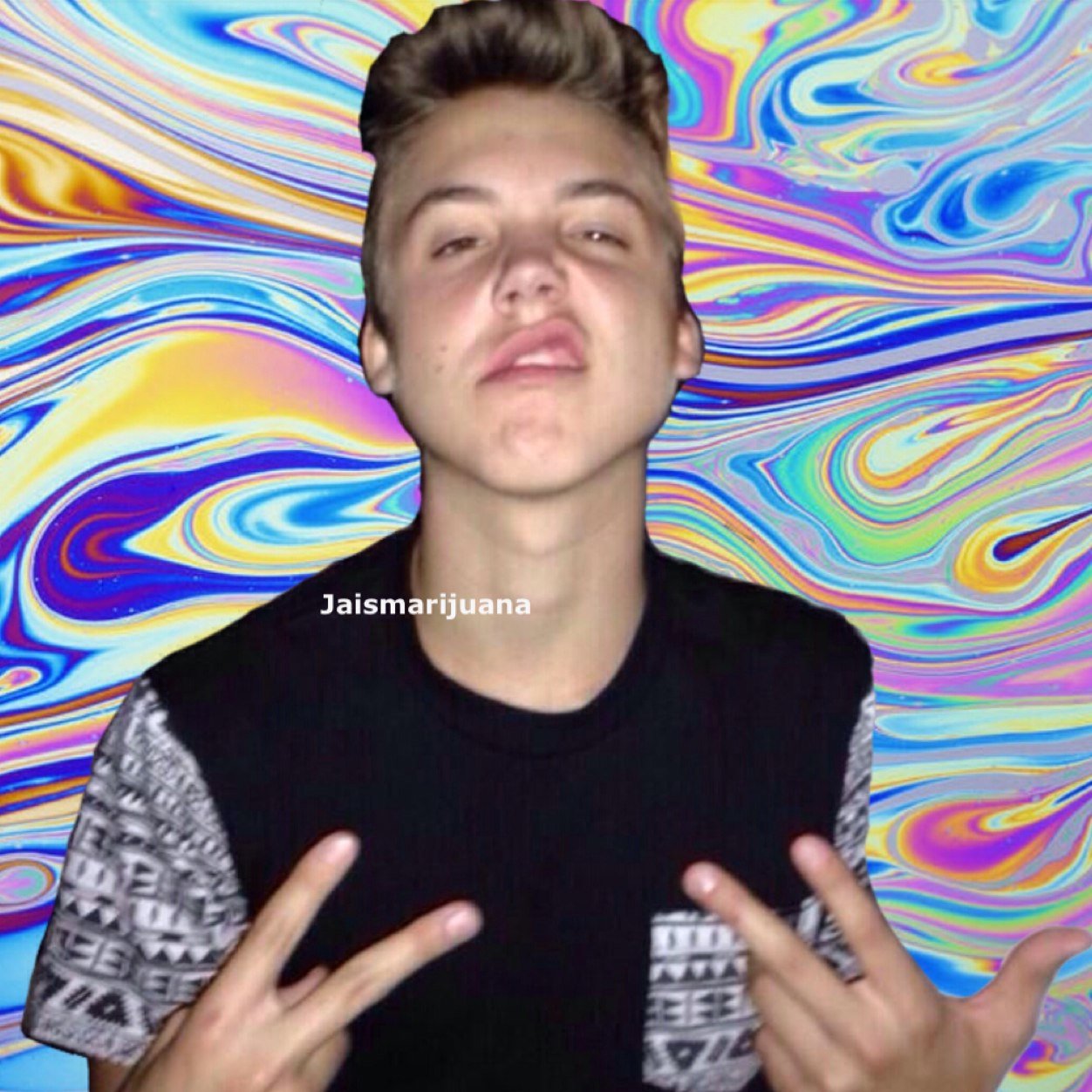 Go follow @jaismarijuana because she just followed you