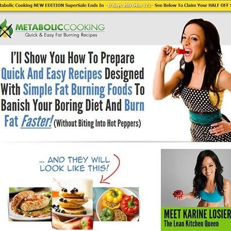 You will find 250 quick and easy Metabolicious recipes to prepare:
Easy To Prepare Fat Loss Recipes 
For more information visit my page