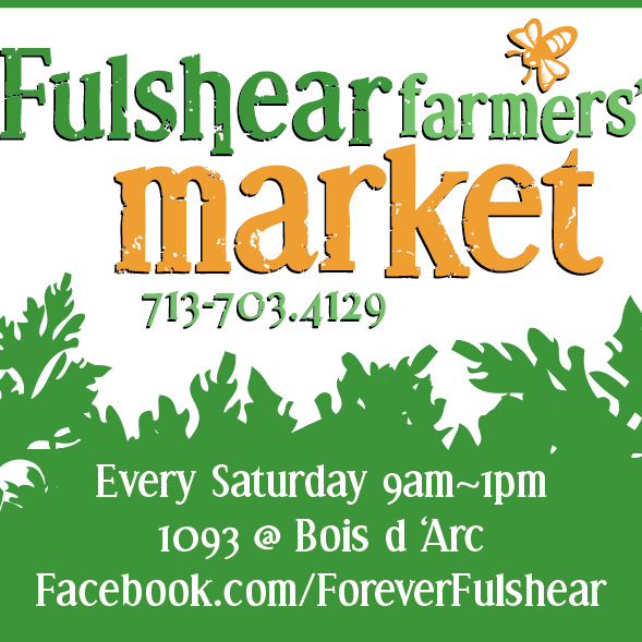 Forever Fulshear is pleased to offer our Fulshear Farmers' Market's vendors produce from a 200 mile radius of Fulshear. Please support your local producers!