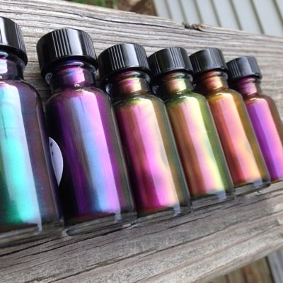 Spectraflair4u's profile picture. Spectraflair, Chromaflair, Ultra Chameleon Chromes, Chameleon & Sparks Pigments, Glitters, Frankening Supplies and more. Shop at http://t.co/9rWKRsefQI