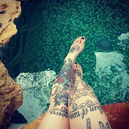 Mostrando al mundo una cara diferente a través del arte del tatuaje.