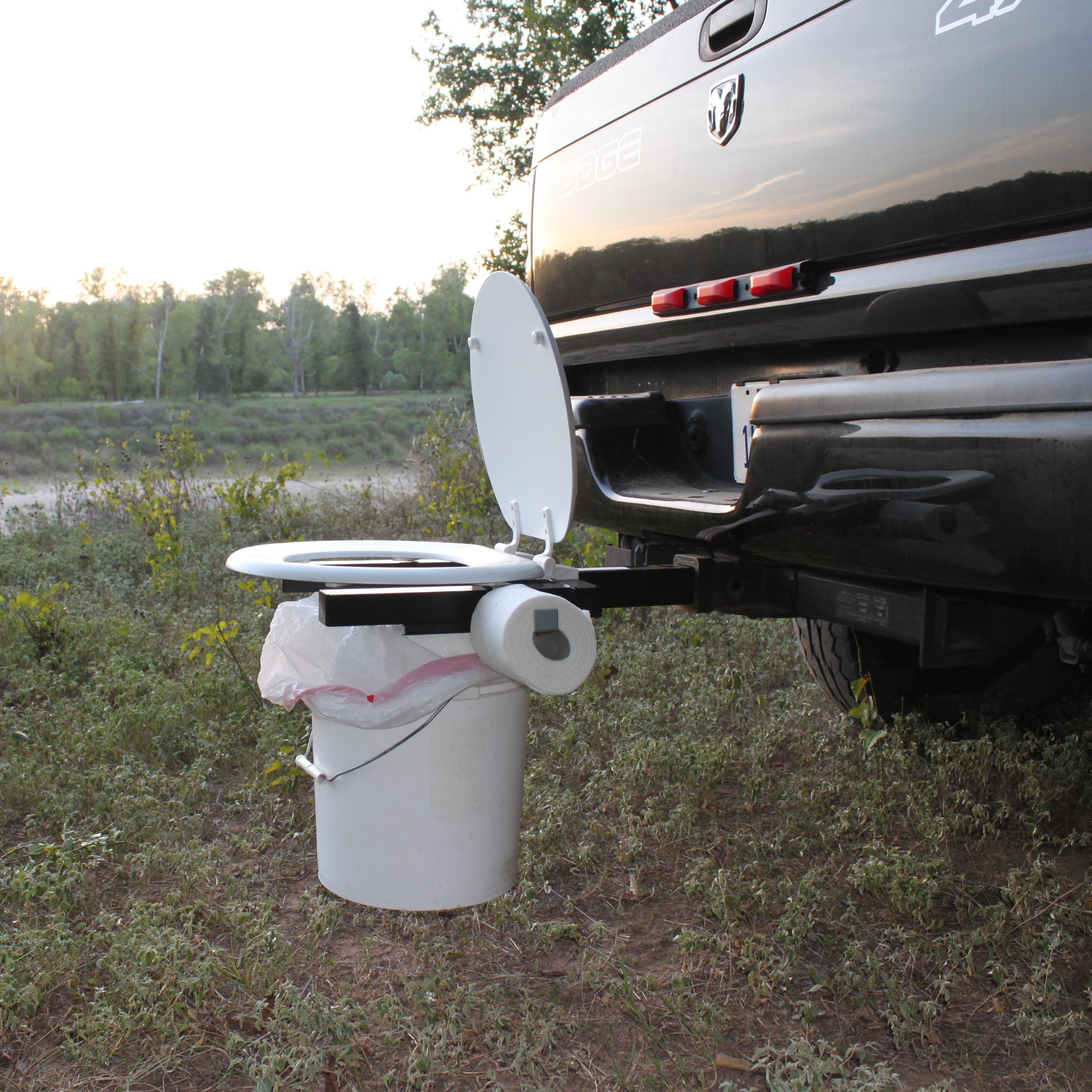 The Ultimate Portable toilet for the outdoors.
Hunting, Fishing, Camping, Off Road, Construction Sites, Emergency/Disaster situations, and more.
