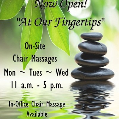 Thai Chair Massage At Its Best Voted #1 in the city. Walk-Ins welcomed. Based on $1 min. Relax and pamper yourself for a day.