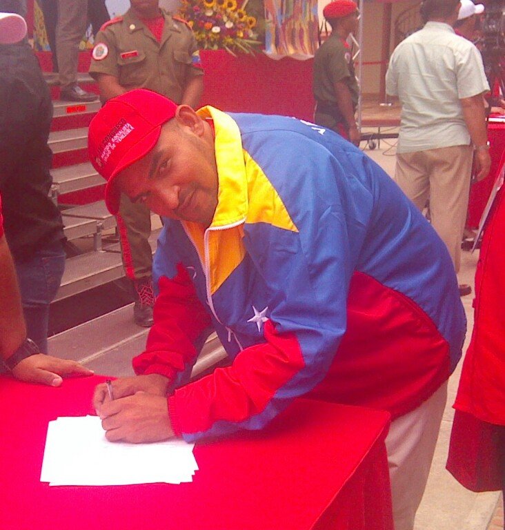 Alcalde Chavista del Municipio Jacura