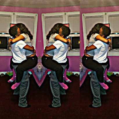 its just me and her