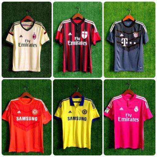 Demi biaya kuliah kami menyediakan: Jersey Club14/15,Retro,Club13/14, WC2014. Ready Patch, Custom/Player Name
