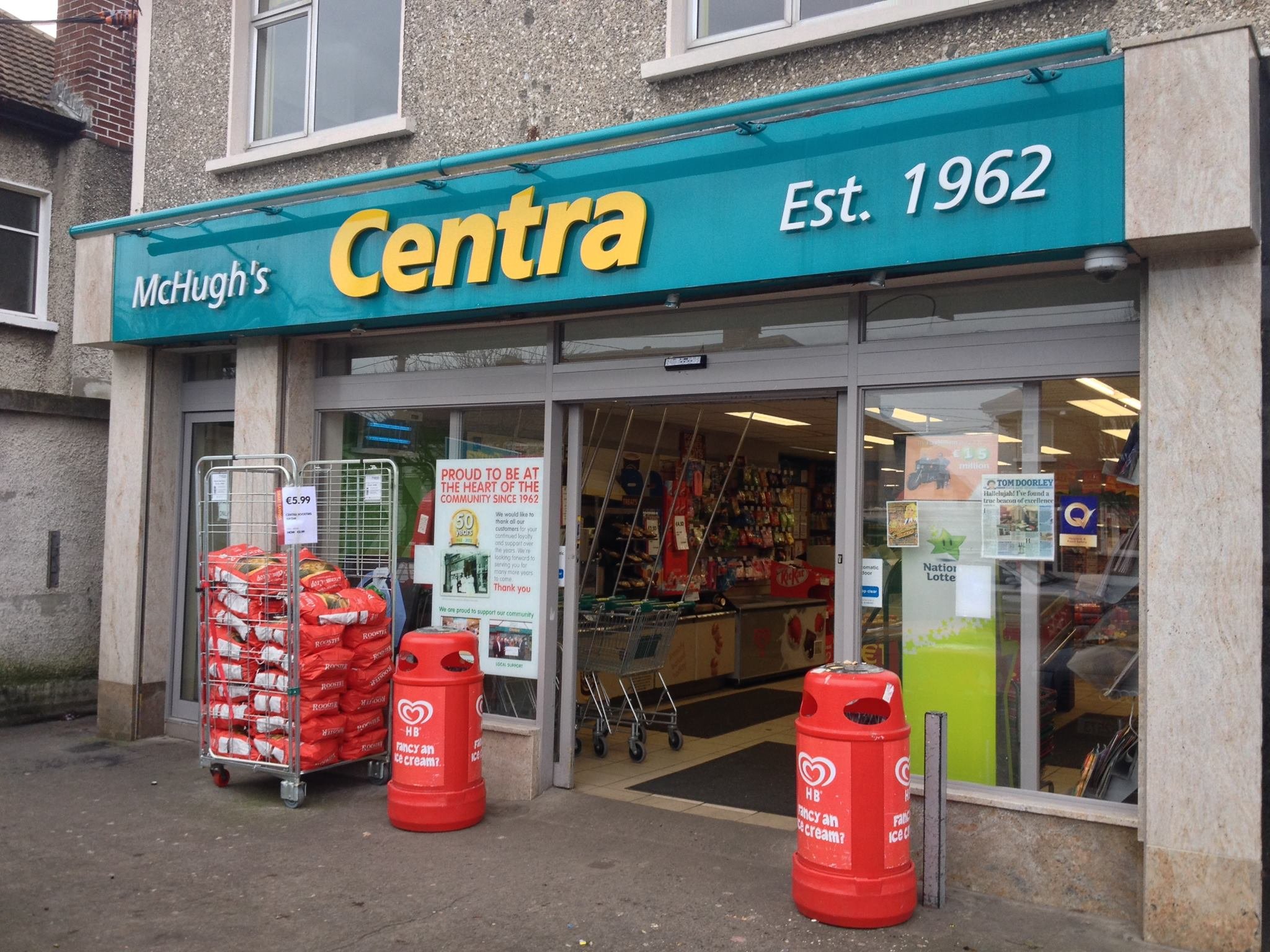 McHugh's Centra, Rosemount is a family-run grocery store proudly serving the Artane, Harmonstown & Coolock neighbourhoods since 1962.