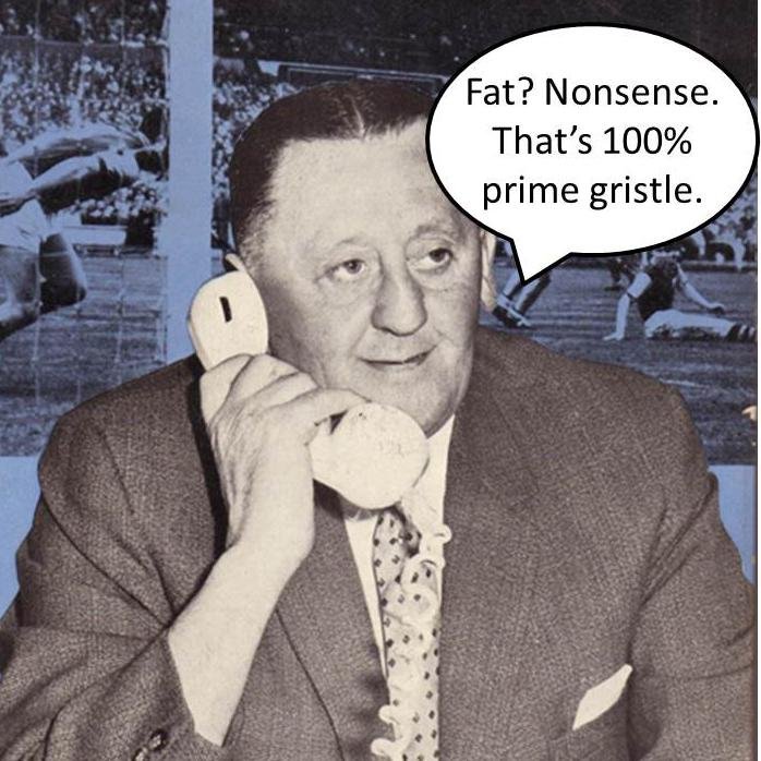 The Meaty Burnley Fanzine With Only a Little Gristle. Cynically resurrected in virtual form by T Spong & EL Grover, publishers of distinction, purveyors of tat.