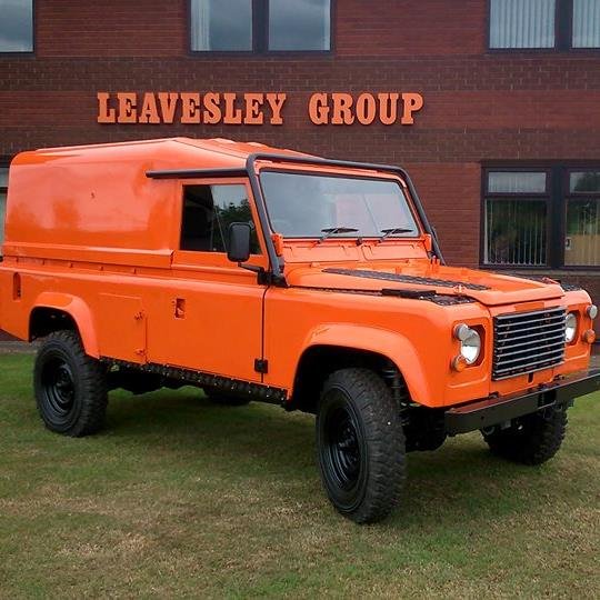 Specialists in Ex military vehicles and Land Rovers. Like us on Facebook at Leavesley International
