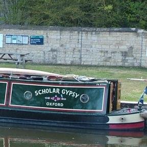 Narrow boat Scholar Gypsy, owned by Simon Judge.