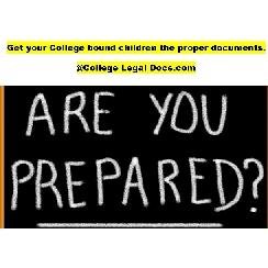 Helping college students, or anyone 18 to 26, get legal documents in order!