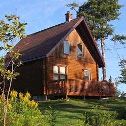 All season mountain top chalets and rooms, surrounded by miles of hiking trails, with panoramic views of the Northumberland Strait.
