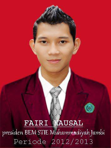 Presiden BEM STIE Muhammadiyah Jambi 2012/2013 | Wasekum Bidang PTKP HMI Cab Jambi 2013/2014 | Ketua Umum Himpunan Mahasiswa Sarolangun (HIMSAR) Jambi 2015/2016