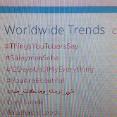 The Official #ThingsYoutubersSay Account!
