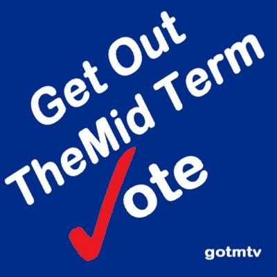 Organization dedicated to increasing voter turnout for Mid Term elections. Re-tweets are not necessarily the opinions of our organization