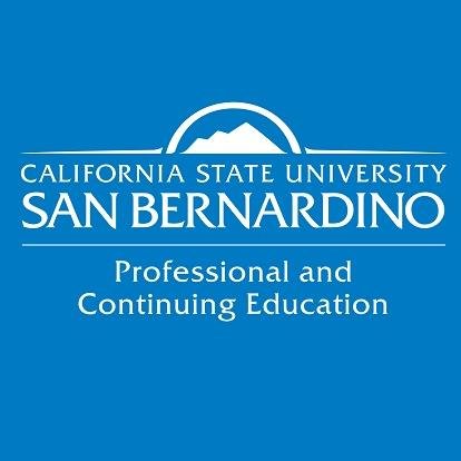 Professional & Continuing Education at CSUSB's College of Extended and Global Education. Non-traditional degrees, career certificates & workforce development.