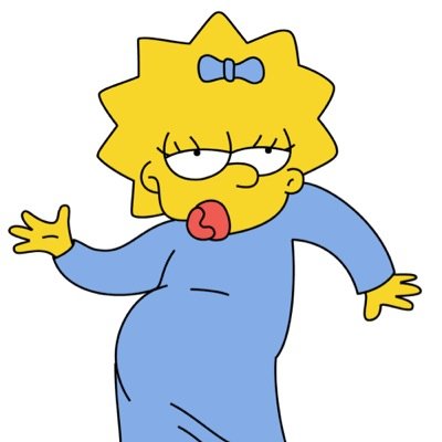 Maggie Simpson Simpsonsby3 Twitter
