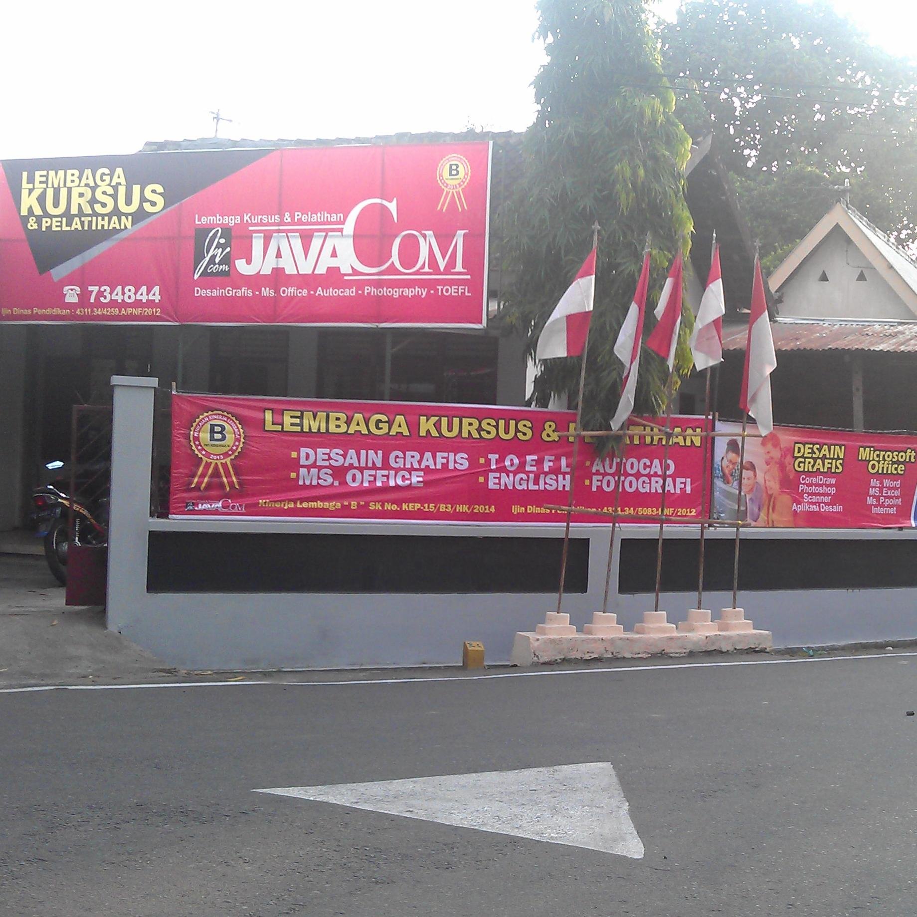 Lembaga Kursus Dan Pelatihan. MS. Office, Desain Grafis, AutoCad, English, TOEFL Preparation, dan Fotografi
0271 711576/085742575524