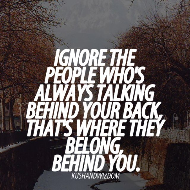 Always keep your head up