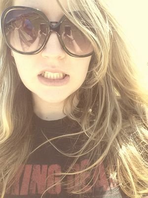 sad twenties college girl