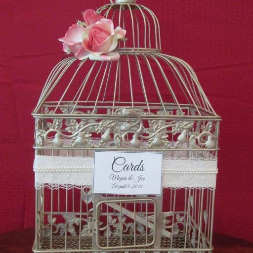 Specializing in wedding decor.  Card Holders galore!  Birdcages!