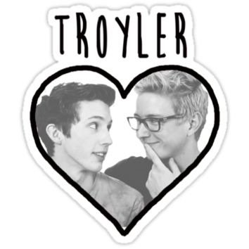 TROYLER is my lifelong supply of nuggetss Jenna marbles followed!! Troye faved 2 tweets :) 1/5 of IBB