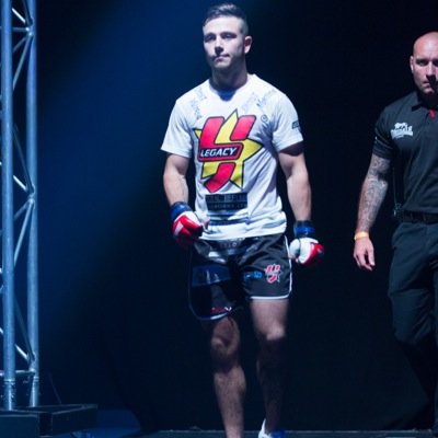 2-0 Professional Bantamweight. BJJ Bluebelt, Kickboxing Blackbelt.
