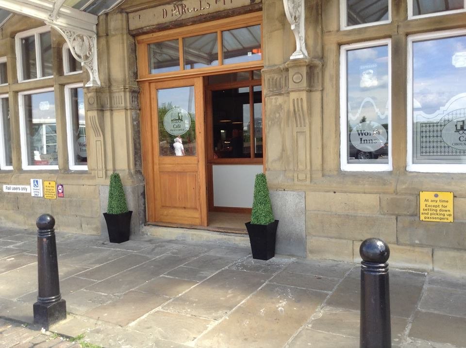 Keighley's first CafeBar on the Rails, with outstanding selection of beers, wine and food, family run business, alongside the Cricketers Arms and Nana Nellies
