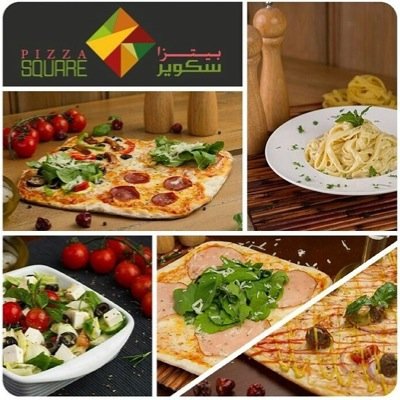 البيتزا الايطالية بشكل جديد ... الان في روشان مول Instagram:@pizzasquare_ Facebook:pizzasq