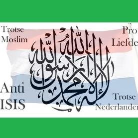 Tegen terrorisme, tegen ISIS, voor verzoening, liefde, vrede en een goed leven volgens de heilige Qur'an.