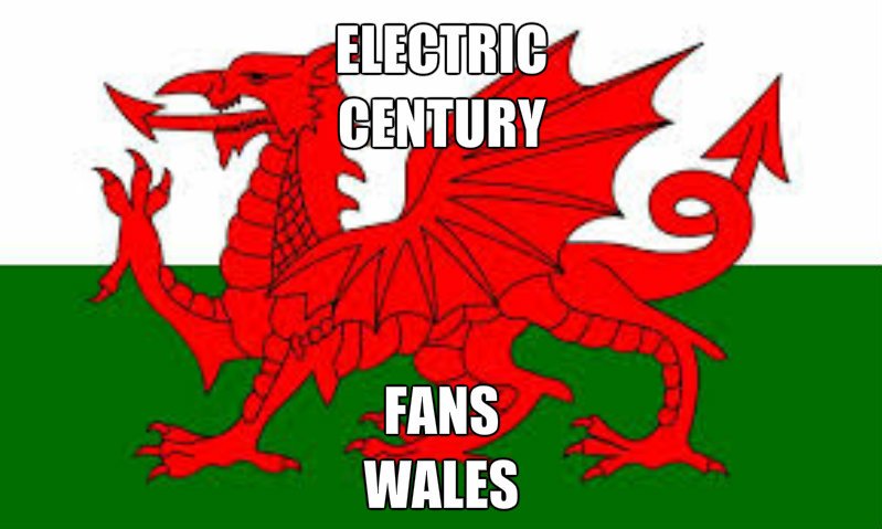Tudalen i gefnogwyr Cymreig Trydan Ganrif
(translation) A page for Welsh Electric Century Fans ran by @chloelewis269