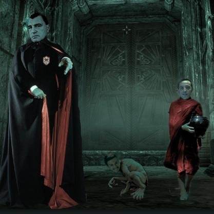 The Dark Lord Of Cardiff City Football Club.                 Langston millionaire enjoying the sun