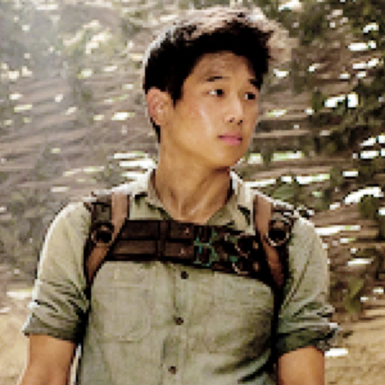 Minho, Keeper of the Runners, The Glade. Subject A7, Group A, The Leader. Follow me shuck face.