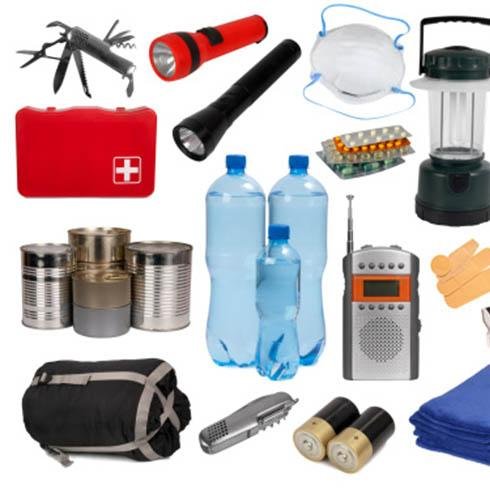 This is where you get your emergency survival gear and food