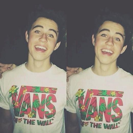 i rather see him smile than shirtless