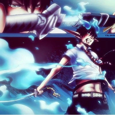 “I'm not a human or a Demon anymore. I have no choice but to go forward! I'll become an Exorcist!”