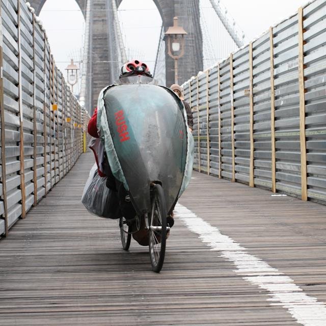 Human-powered mobility via cargo bikes, child carriers, pedicabs, velo-mobiles, recumbents and bike trailers are key to urban mobility...and lots of fun!