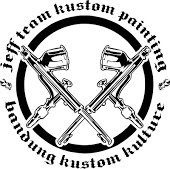 JeffKustom's profile picture. Kustom Painting Specialist•Kustom Bike and Body works• Our Workshop @ Komplek Kopo Kencana Jl.Tristan Kencana Blok D2 no 40