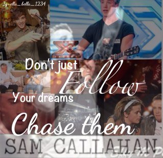 he's even more perfect in person -met-2.4.16- best day of my life... he's my hero he's saved me ..he's sam Callahan ❤