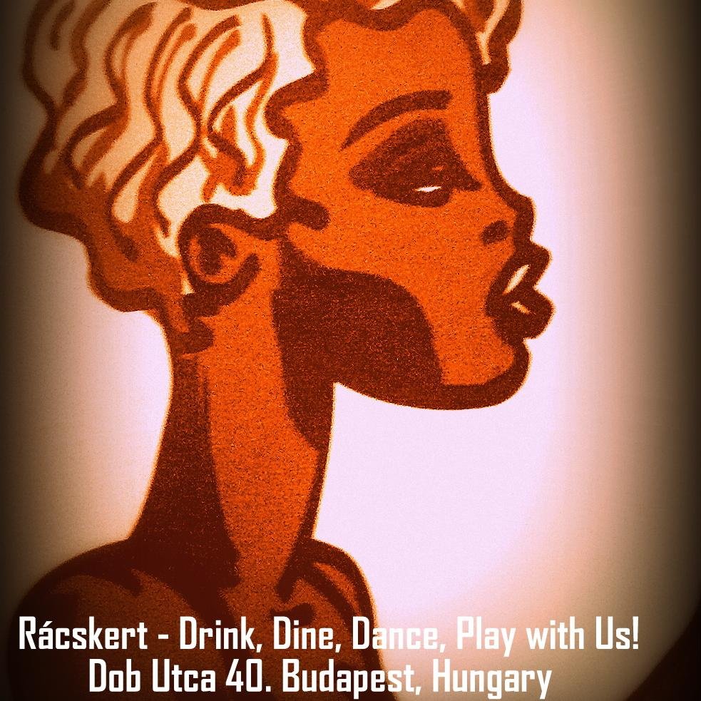 Racskert is a cool ruinpub in the heart of Budapest.