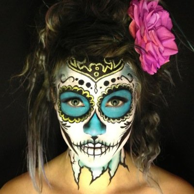 Serial Body Artist and Face Painter terrorising the streets of London with paint. No one is safe from my paint brush !