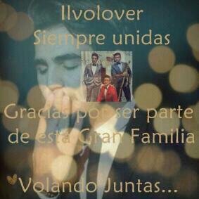 Binvenid@s ilvolovers de tutto il mondo, Amamos a DIOS y a IL VOLO @Gianginoble @piero_barone @iboschetto Dando amor al Mundo