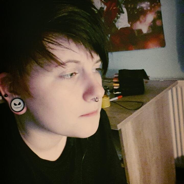 ich zeichne gern und will mangaka werdenxD...und sitz gern vorm pc und fress