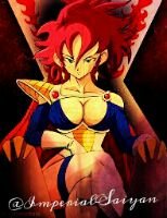 Queen of Vegeta. Wife of the impatient and demanding King Vegeta. Mother to two brats. Bow before your superior!