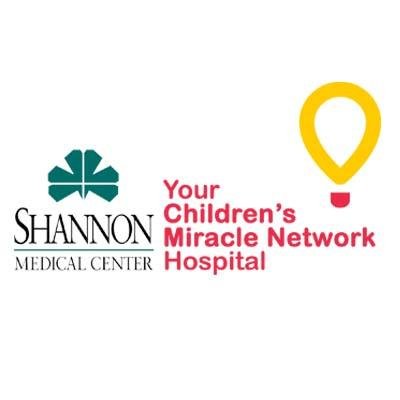 100% of funds raised go directly to help children treated at Shannon Medical Center.