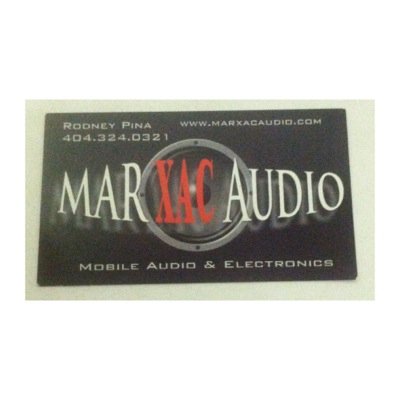 MARXACAUDIO_'s profile picture. WE SELL, INSTALL, & REPAIR MOBILE ELECTRONICS FOR AUTO, MARINE & MOTORCYCLES 

OUR GOAL IS TO LISTEN AND UNDERSTAND YOUR NEED