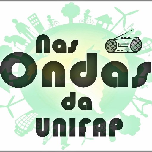 Programa radiofônico Nas Ondas da Unifap, de autoria dos acadêmicos Hugo Reis, Karina Rodrigues, Larissa Cantuária e Thiago Mira.
