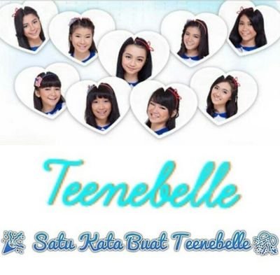 1st fanbase supporteens from padang. keep support teenebelle [anniv16/8]
